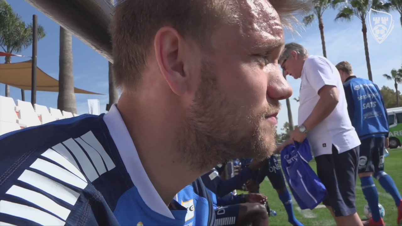 Før kampen: Lokomotiv Moskva